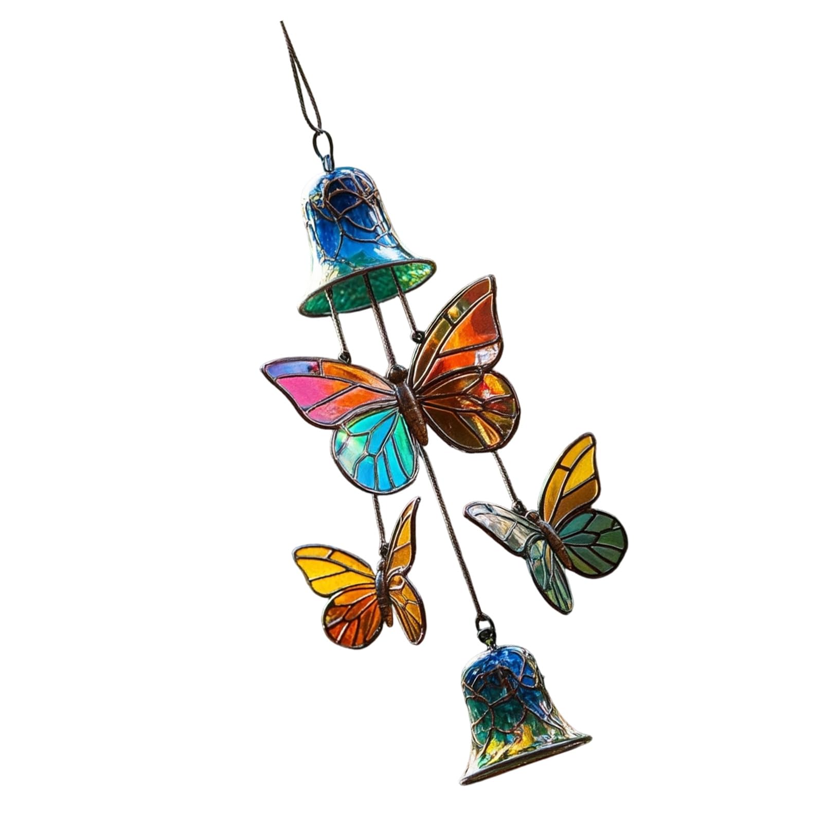 Gift Butterfly Wind Chime features an elegant design and pleasant sound, perfect for birthdays, holidays and butterfly decoration for home decoration