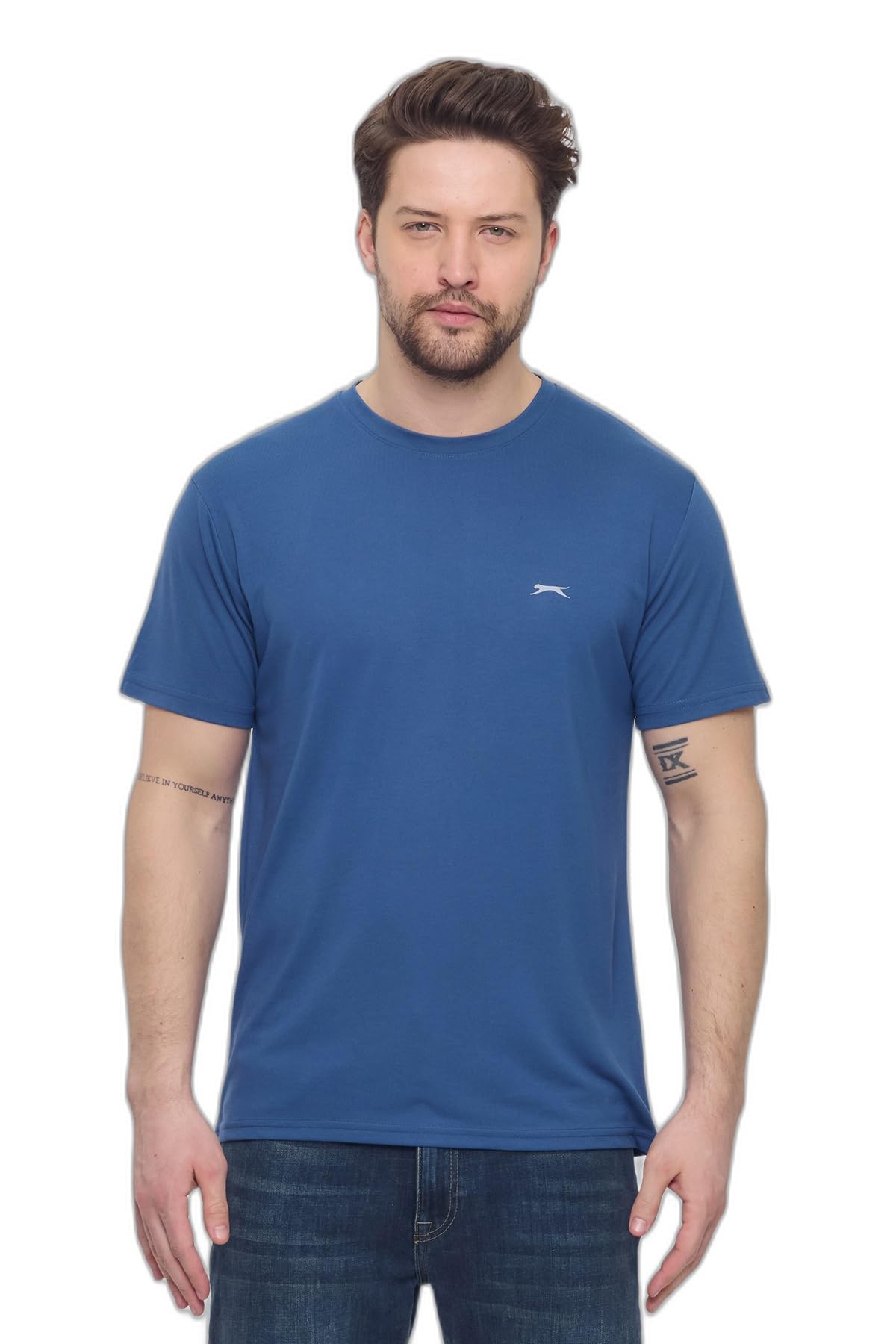 Slazenger KRATER Erkek Indigo Tişört