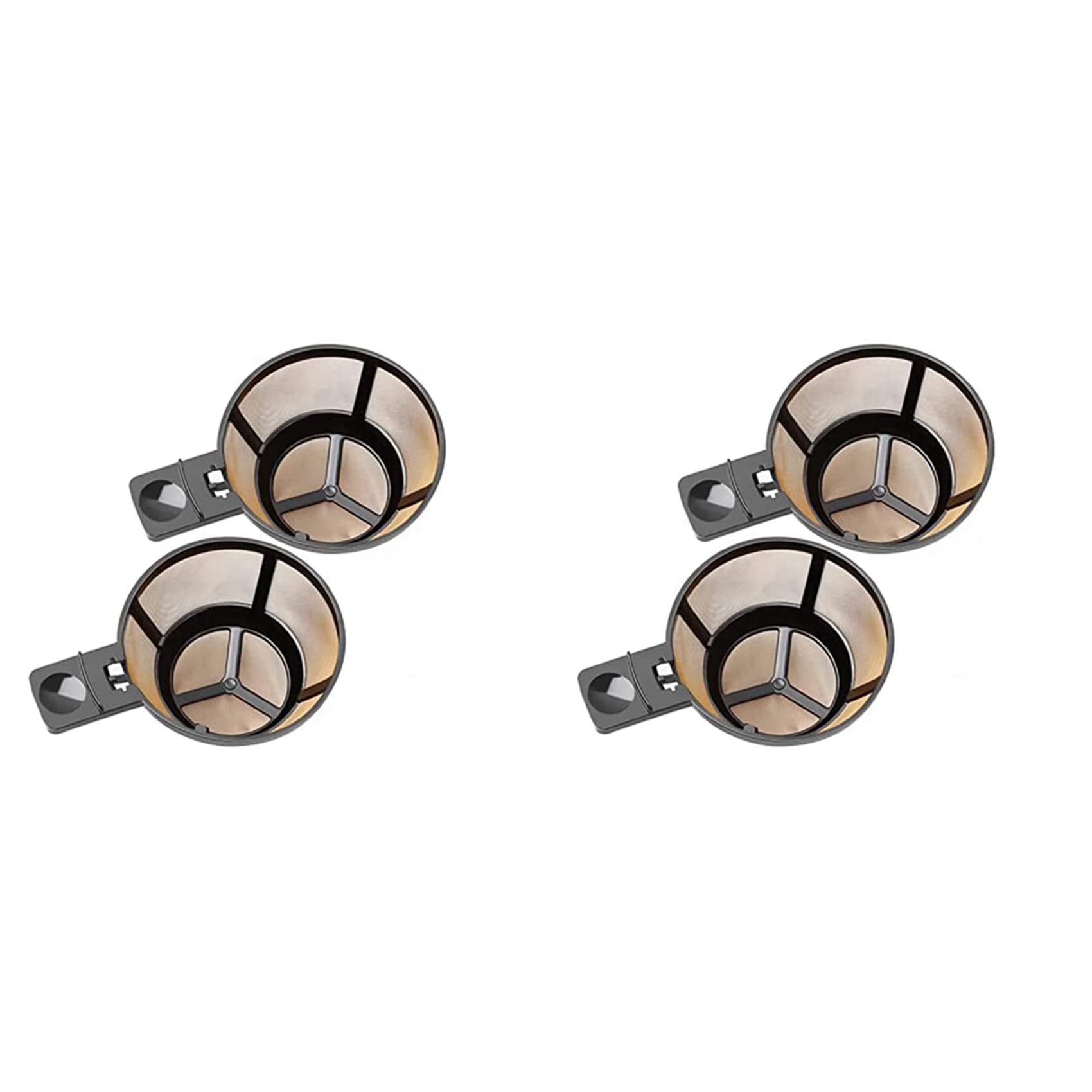 Hndhbfgrt 4x Reusable Coffee Basket Filter for 2-Way Brewer Coffee Maker Models 49980A, 49980Z, 47650, 49933