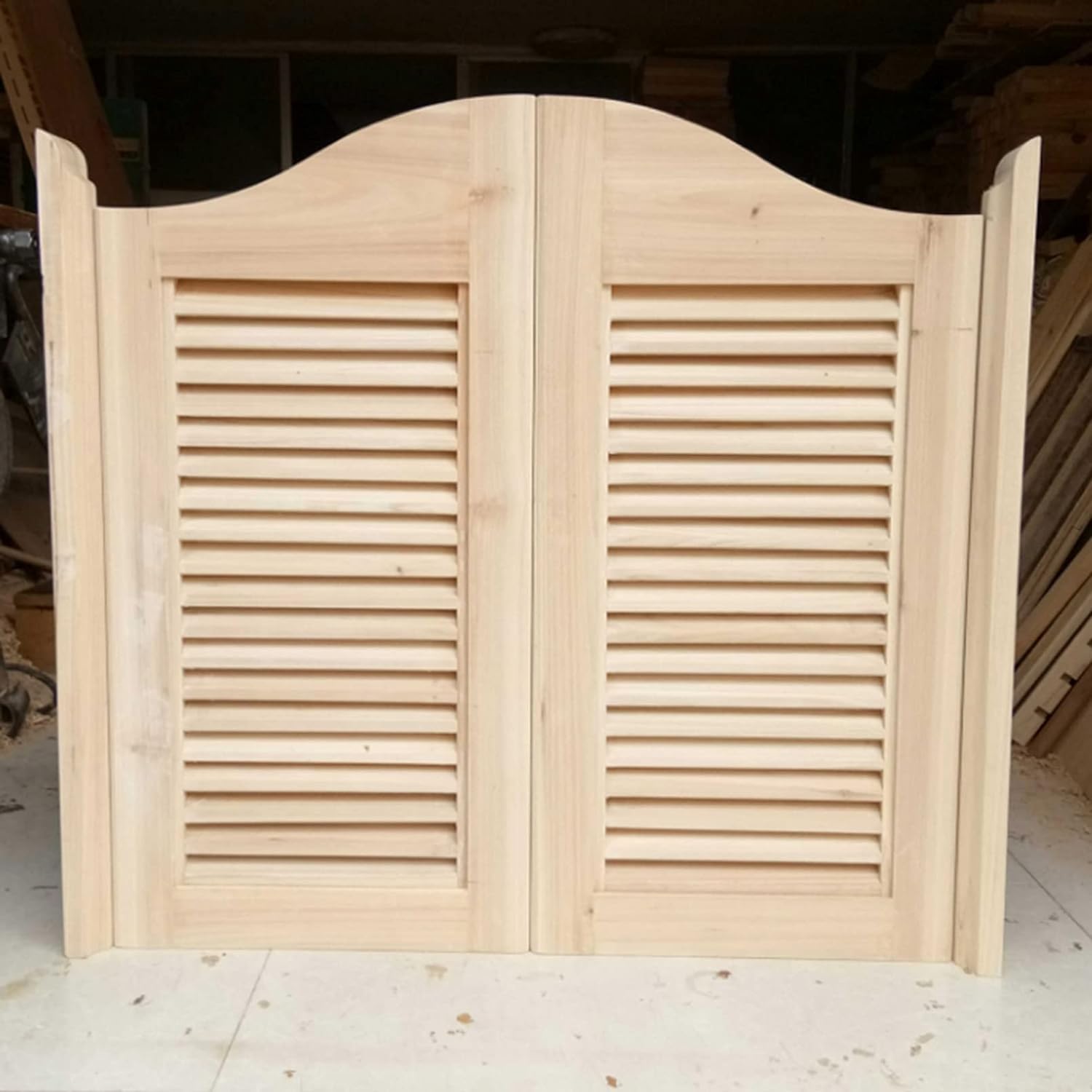 Porte battante à volet en Bois de café, Porte battante à Fermeture Automatique, Cuisine, Restaurant, Porche, Porte affleurante, Tailles de Couleurs personnalisées, Porte coulissante