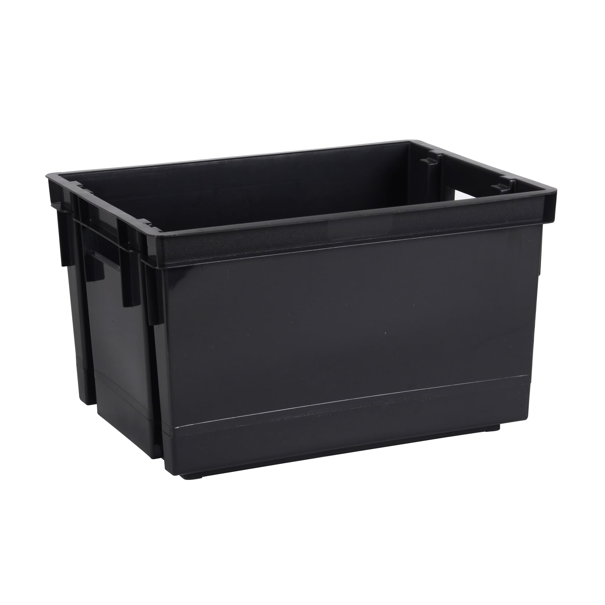 EDA - Bac de manutention 30 L - Emboîtable et Superposable - 44 x 34,​5 x H.23,​5 cm - Gris