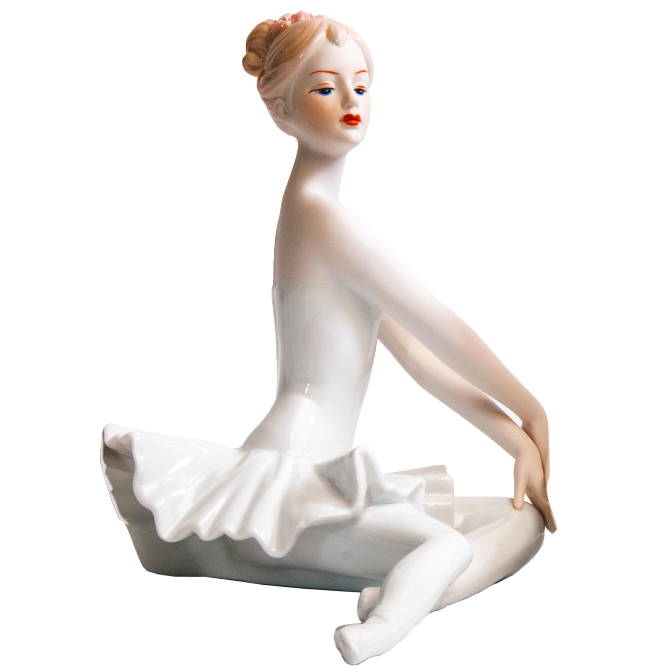 MTME Porcellana Figurine Balletto, Statua scolpita, Artigianato, Articoli d'arte, Scultura, Home Decor (ornamento, decorazione, regalo) (B)