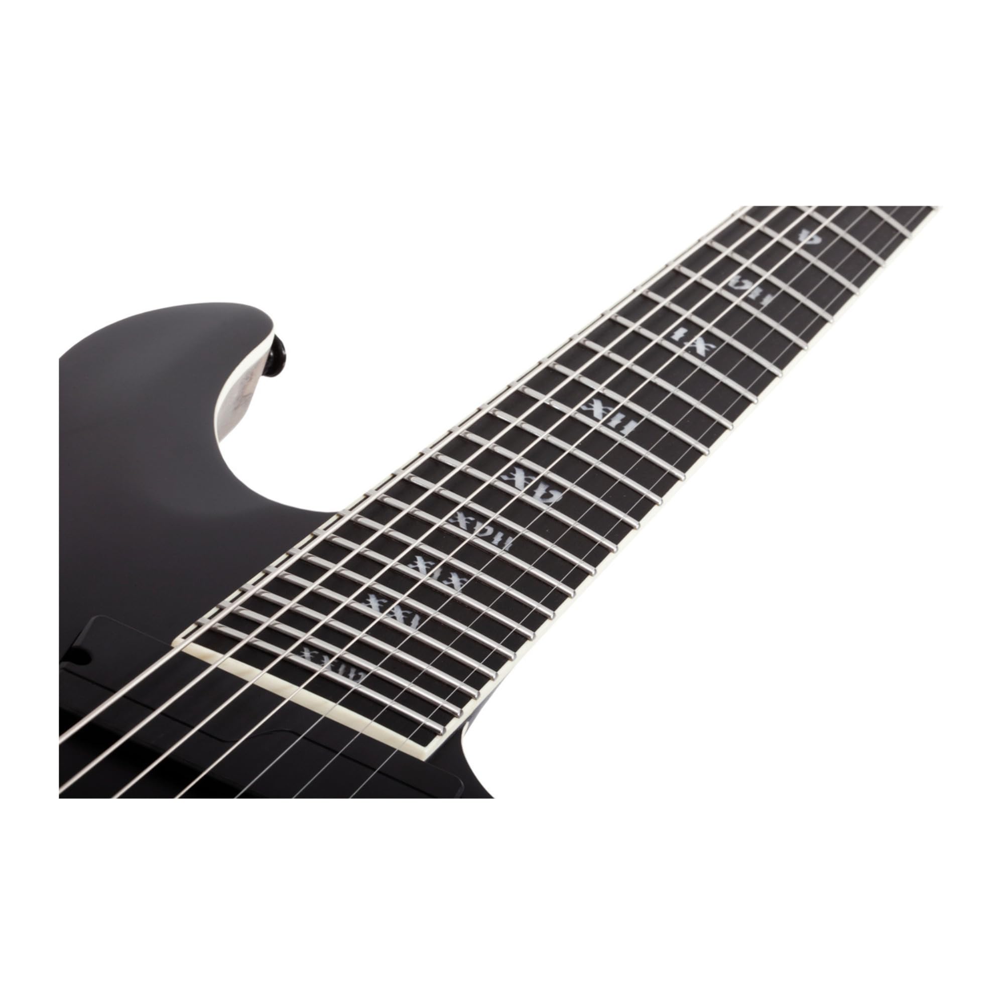 Amazon.com: Schecter C-7 Multi-scale SLS Elite Evil Twin 7-string