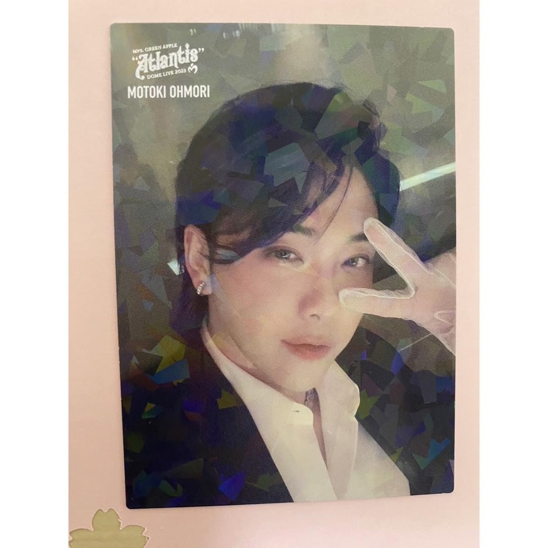 Amazon.co.jp: 大森元貴 レア Mrs. GREEN APPLE フォトカード Atlantis 
