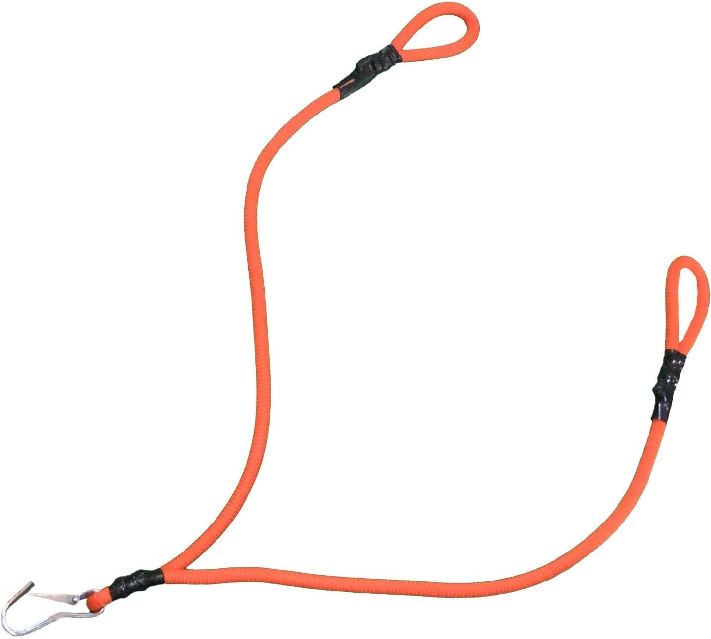 Made in USA - Anchor Shock Double Heavy Duty Bungee Line Boat Rope Anchor & Shock Absorber, 20 ft, Accessories for Pontoon, Kayak, Jet Ski Protection