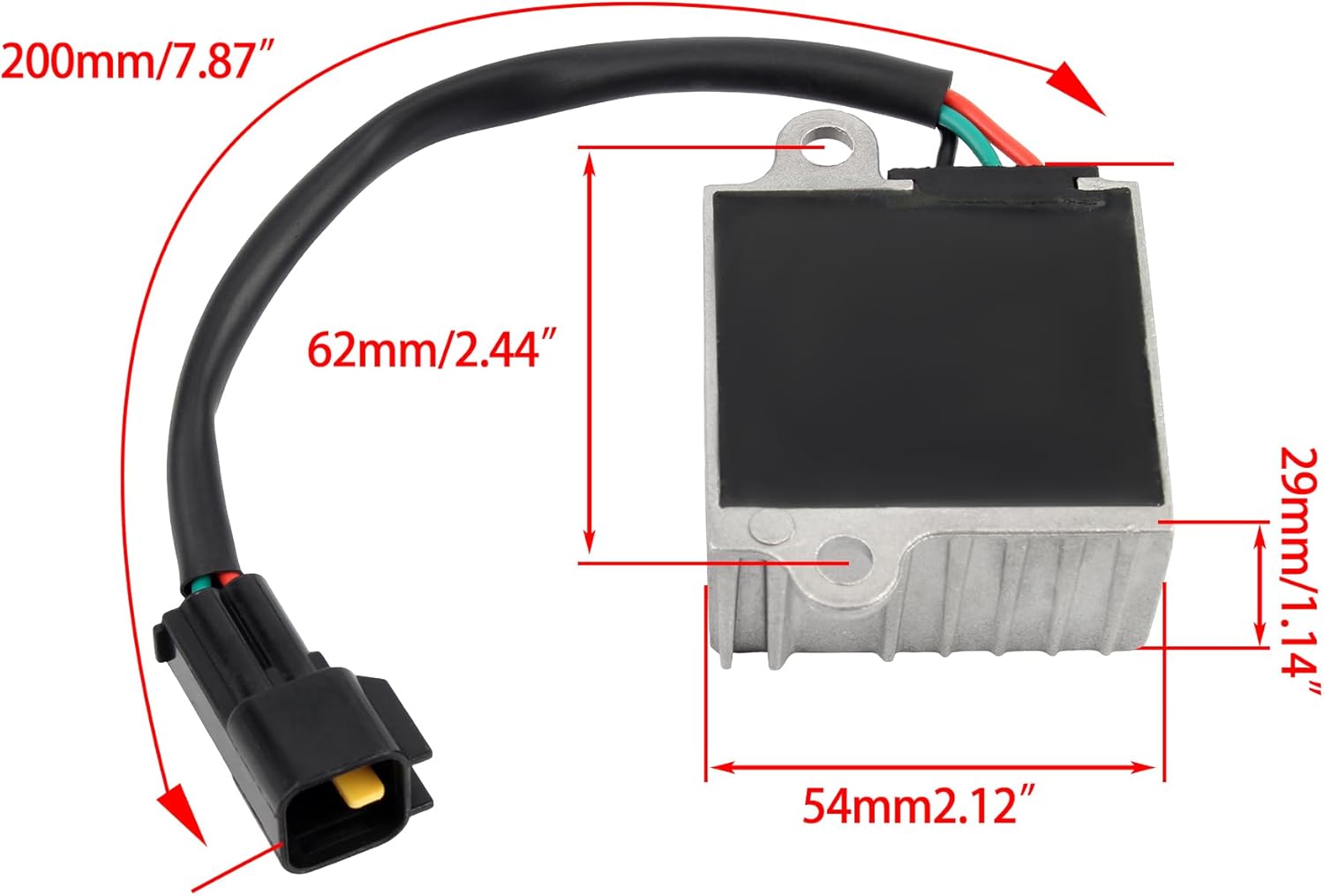 Motorcycle Voltage Rectifier Compatible with Sur Ron Light Bee S X Electric Motocross Dirt Bike Pit Bike