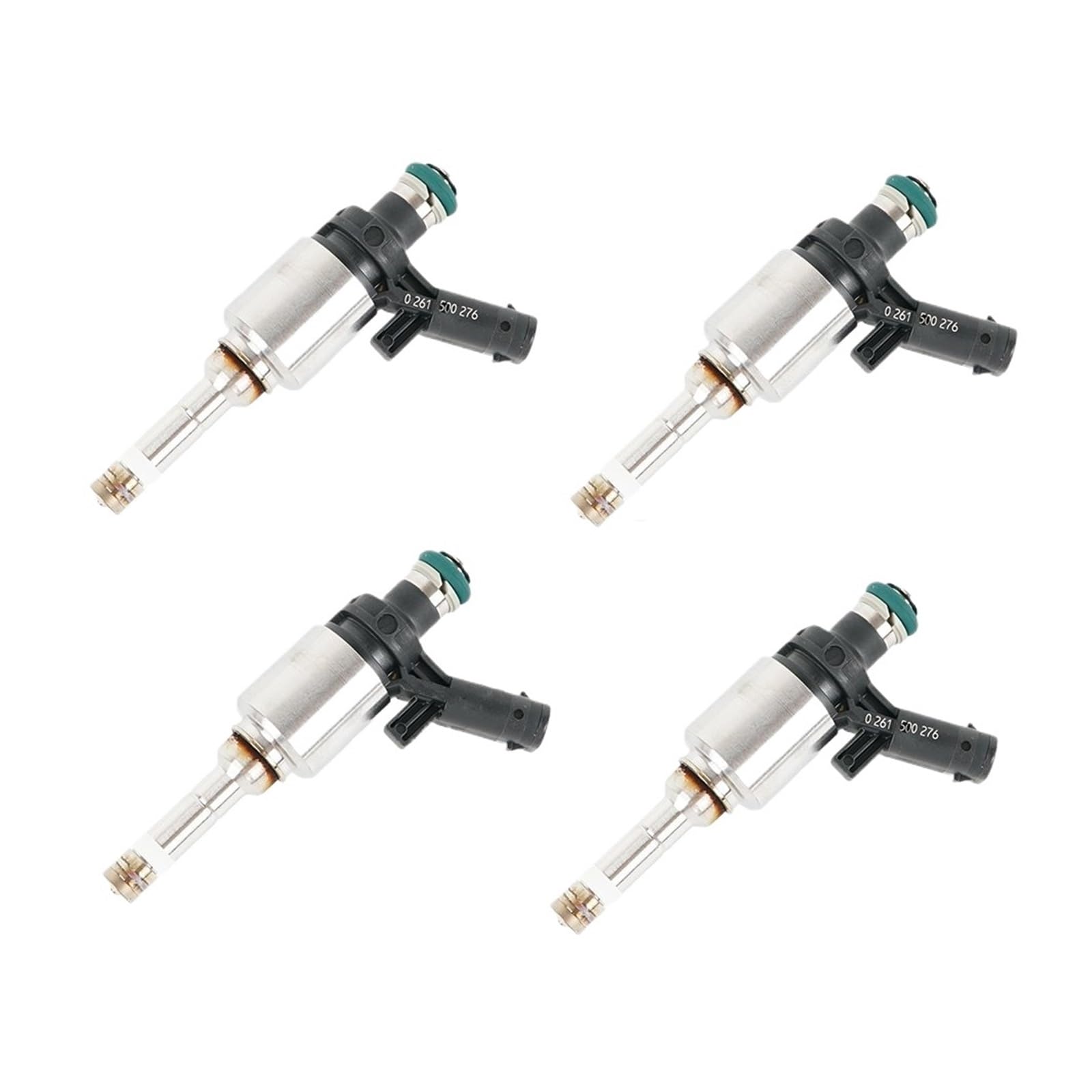 Ibvjdrz 2.0T 4Pc Fuel Injector For A4 For A5 For A6 For A7 For Q3 For Q5 1.8T/ 06H906036g Engine Fuel Injectors Valve Set 0261500278 Car Fuel Injector Nozzle(2.0T 4Pc)
