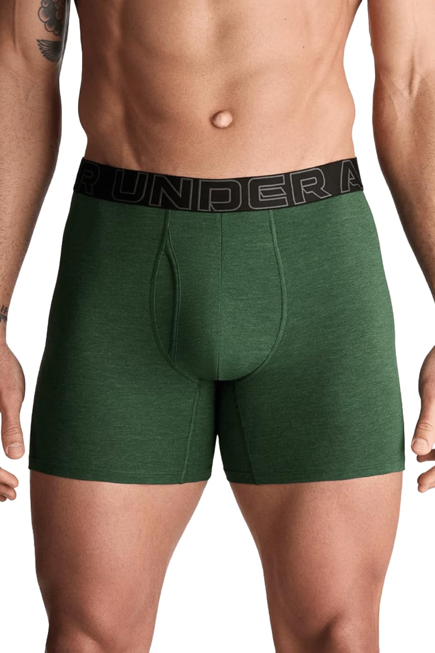 Under Armour Lot de 3 Boxers pour Homme Tech Mesh, Longueur Jambe 15 cm – Respirant, évacuation de l’humidité, Toucher Doux, Confort Toute la journée