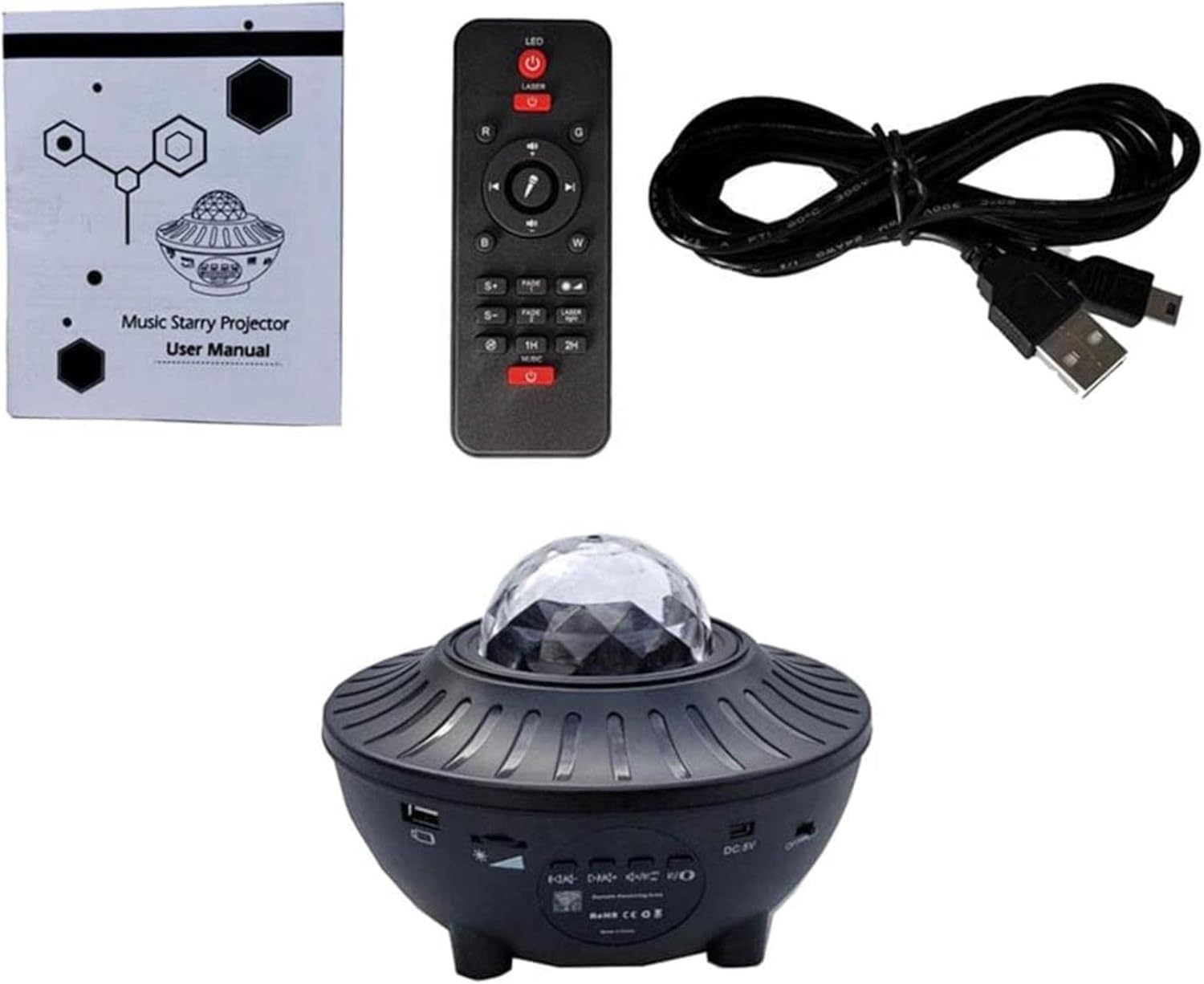 Romantic Projection Lamp Birthday Gift Wedding Birthday Christmas Decor Lighting