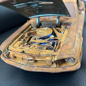 Amazon | 廃車サビ塗装仕様1/18 1967 FORD MUSTANG GTA フォード