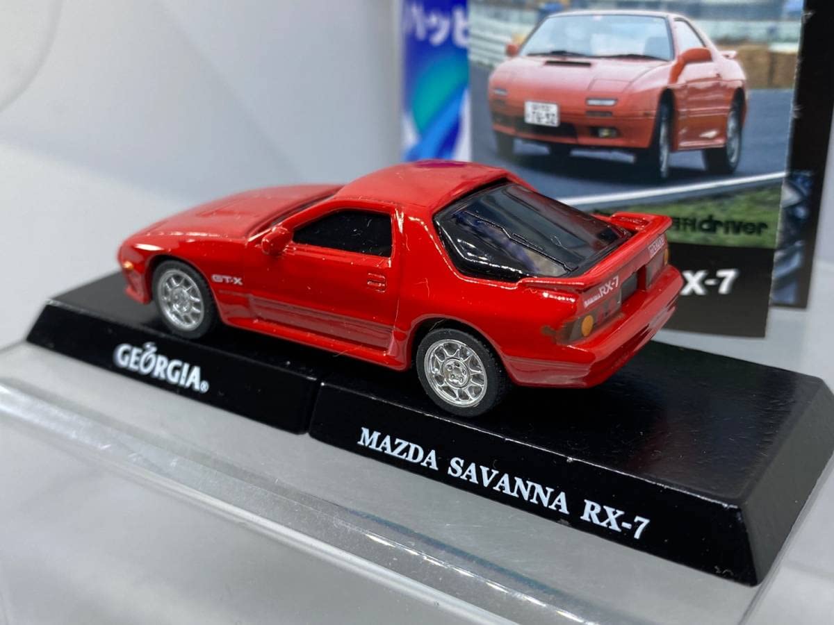 Amazon | GEORGIA ジョージア ハッピー缶 1/64 MAZDA SAVANNA RX-7
