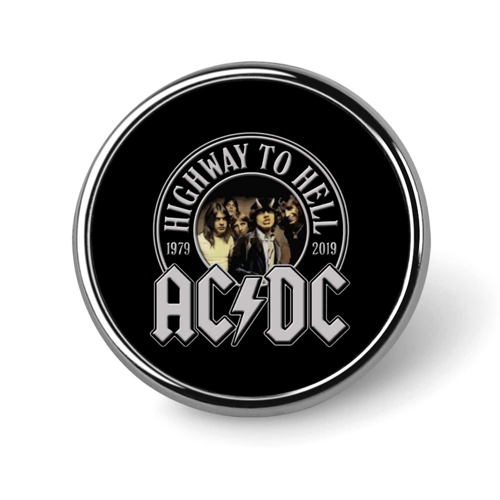 Amazon.co.jp: ピンバッジ ACDC エーシーディーシー バッジ ブローチ 