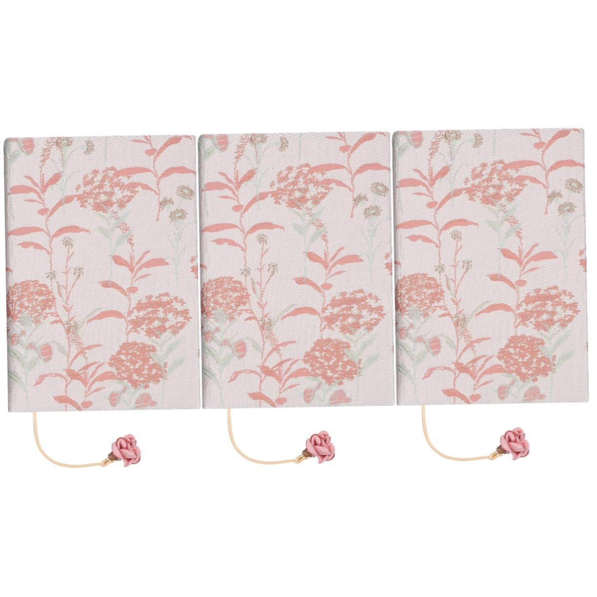 jojofuny 3 Pezzi Copertura Decorativa per Libri Morbido Protezione Affidabile e Design per Libri con Motivi Colorati per Organizzazione