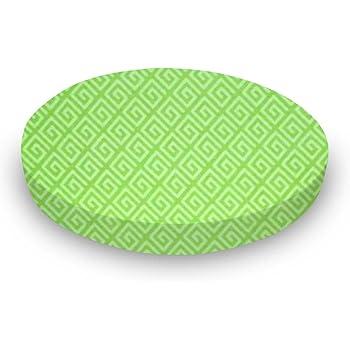 round crib mattress pad