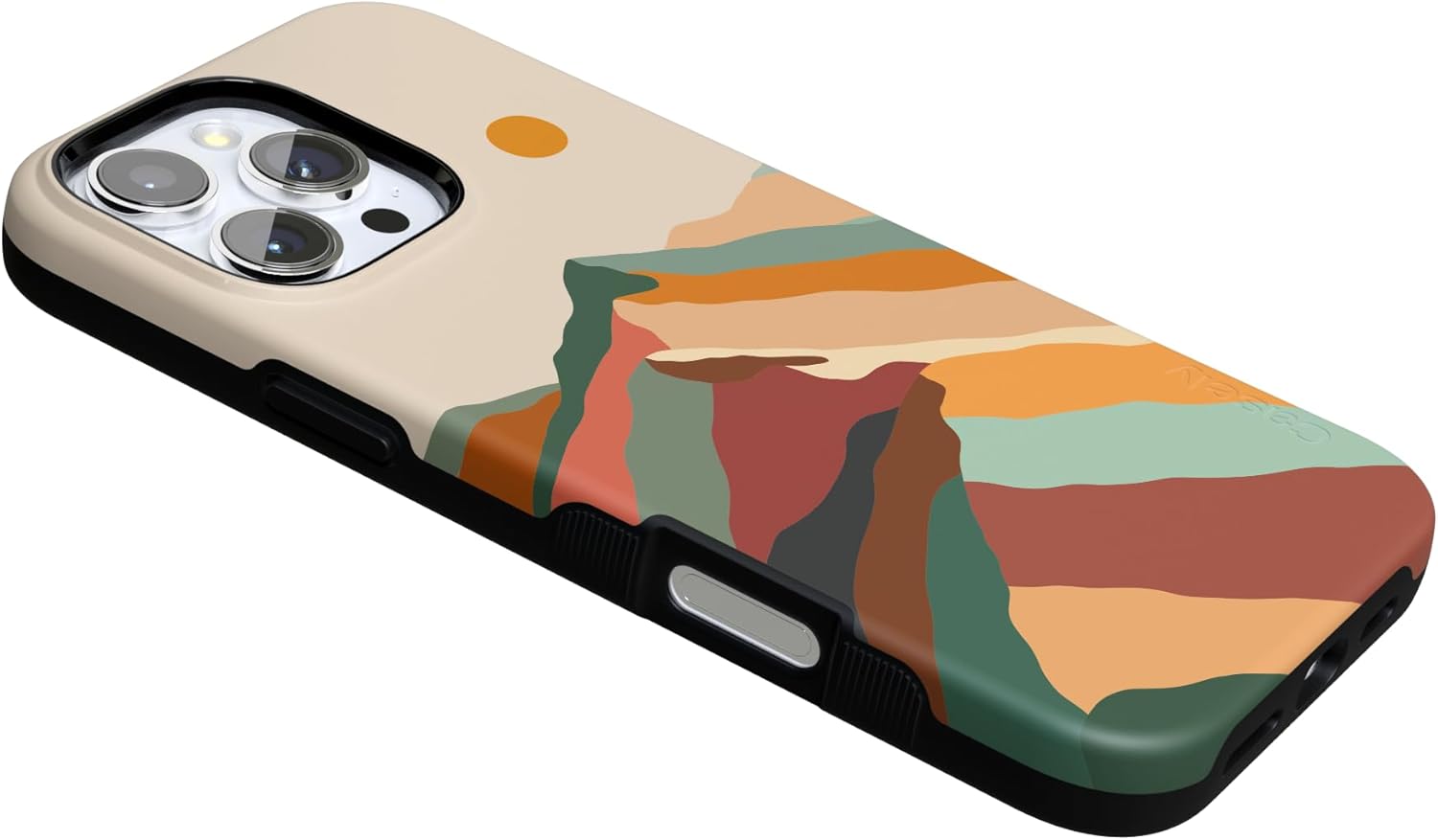 Casely iPhone 16 Pro Max Case | Magic Mountain | Colorblock | Bold Protective Design | Compatible with MagSafe - Image 7