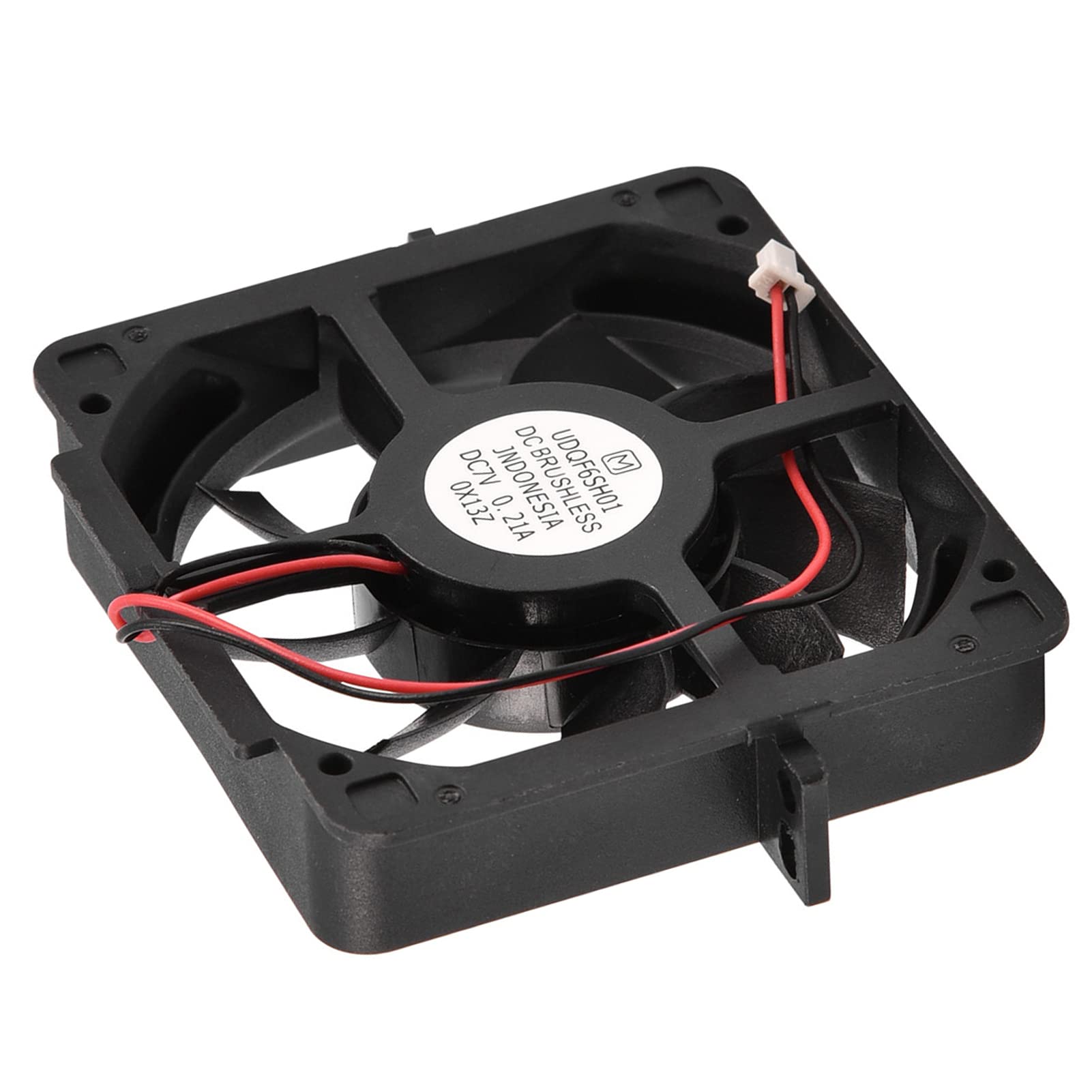 Fan Fan Reemplazo Fat Abs Black Dc 7V Reemplazo Ventilador de Refrigeración Interno Enfriador para 2 50000 30000
