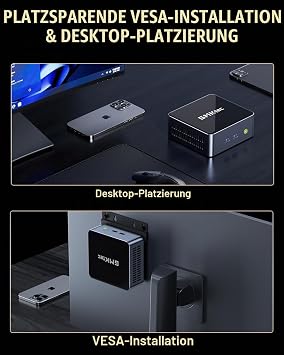 GMKtec Mini PC with Intel Core i7-1185G7 (up to 4.8GHz) 16GB DDR4 1TB SSD Desktop Mini Computer WiFi 6 Bluetooth 5.2 DP HDMI RJ45 2.5G USB4.0