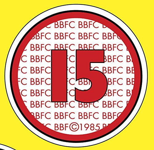 15 Rated BBFC Certification/Film Classification Stickers 13mm Circles - Perfect for DVDs etc (600)