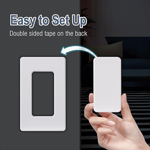 Miniatura 8 de Thinkbee Enchufe de salida de control remoto, 15 A1500 W, 600 pies, rango RF, kit de interruptor de luz inalámbrico, interruptor de salida remoto