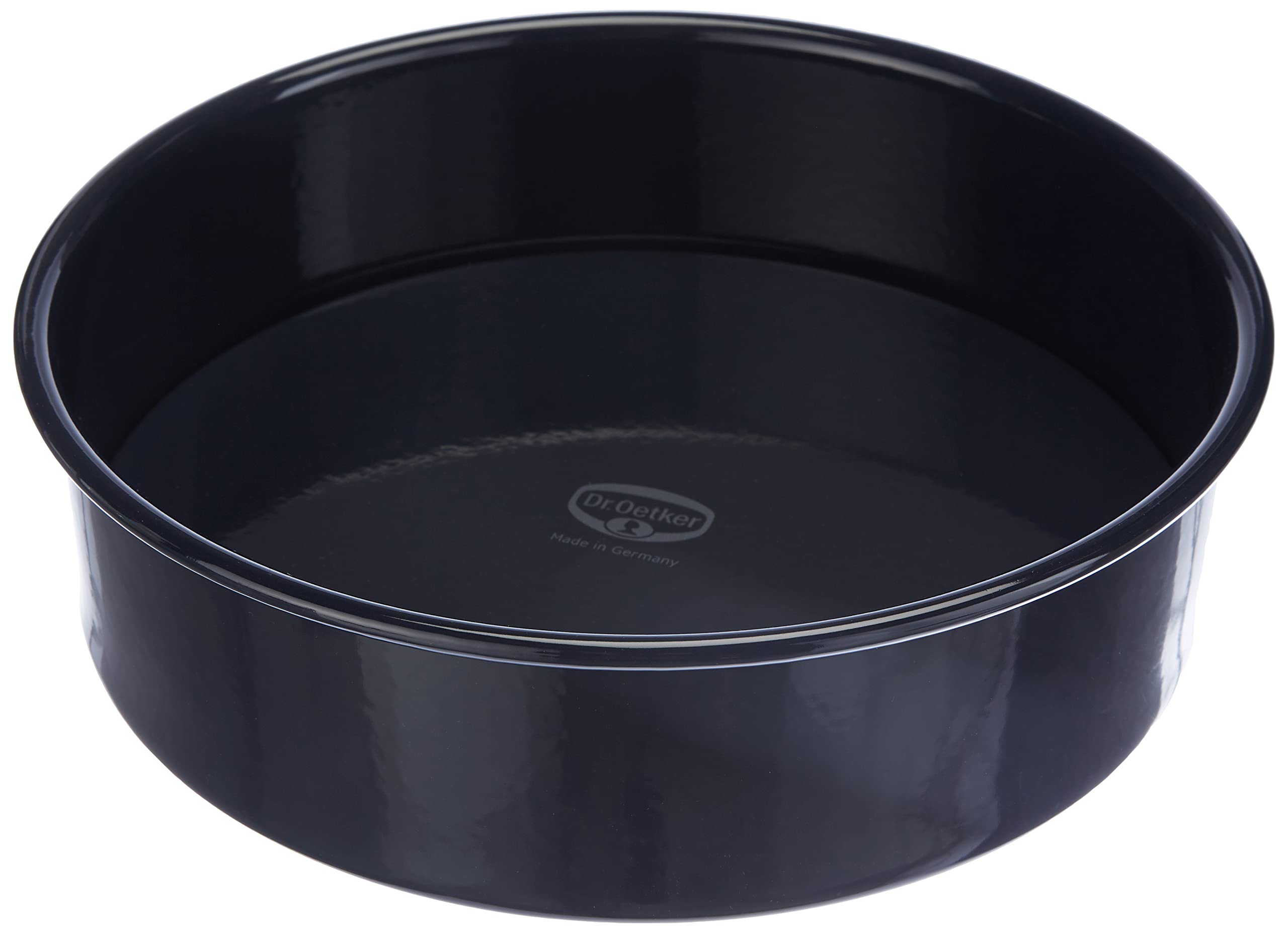 Dr. Oetker 2362 mit Hebeboden Ø 26 cm BACK-LIEBE EMAILLE & Kuchenlöser, einfaches und schnelles Lösen, für antihaft-beschichtete Backformen geeignet
