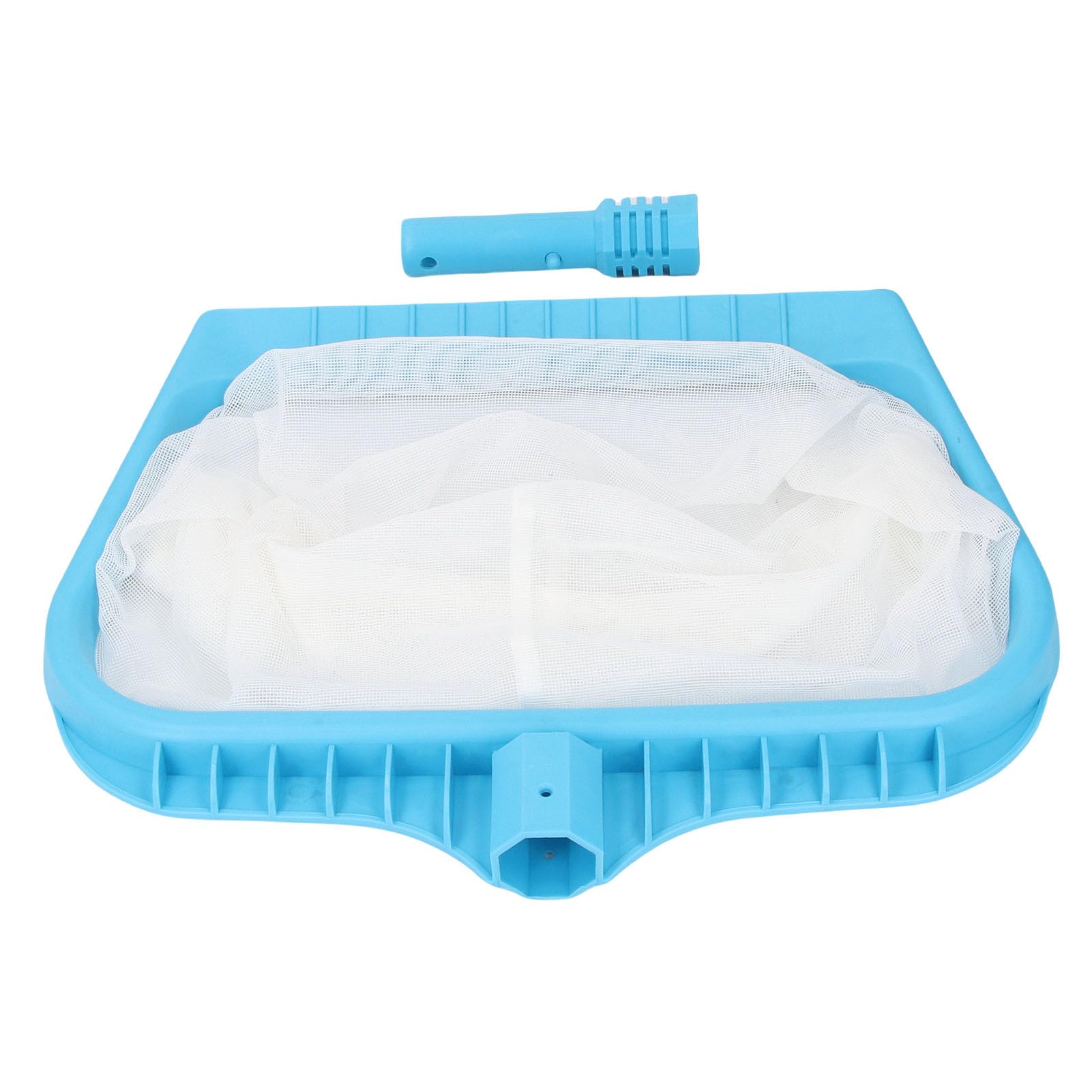 Épuisette de Piscine, écumoire à Feuilles Professionnelle, râteau à Feuilles, Sac Poubelle à Mailles Fines pour éliminer Les Feuilles et Les débris