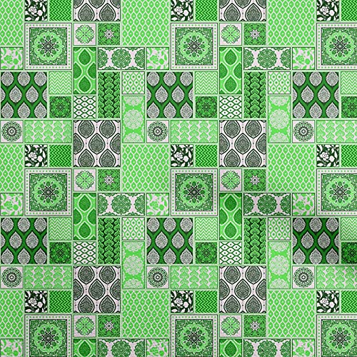 oneOone Velvet Dark Green Fabric Patchwork DIY Clothing Quilting Fabric Print Fabric By Yard 58 Inch Wide-WA