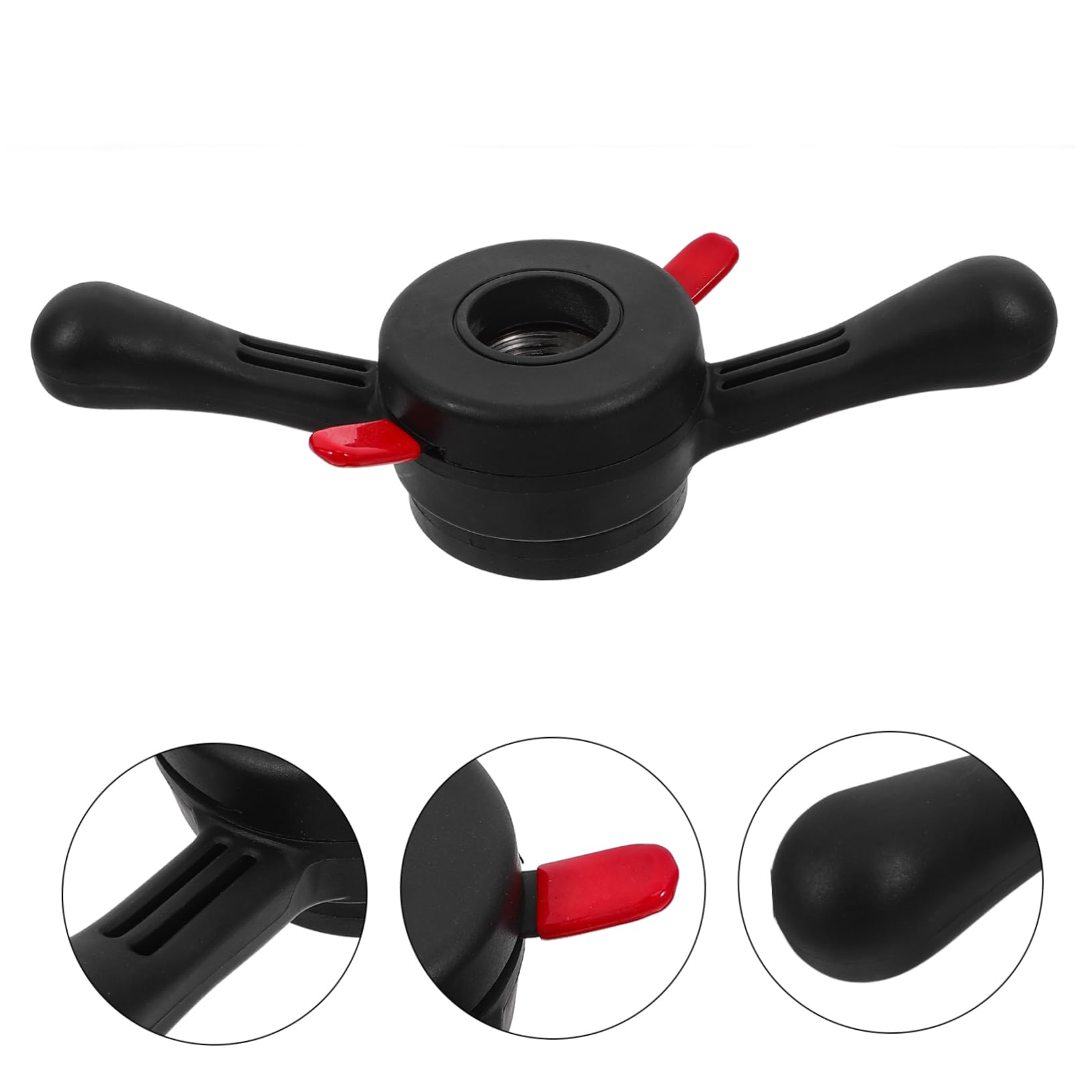 Alipis Equilibradora de Ruedas de Coche 38mmx3mm Nylon Negra