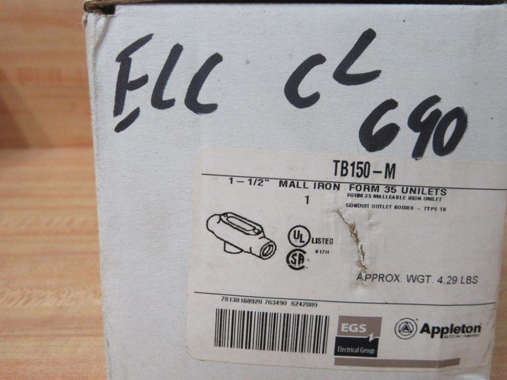 APPLETON TB150M 1-1/2IN, Threaded UNILET