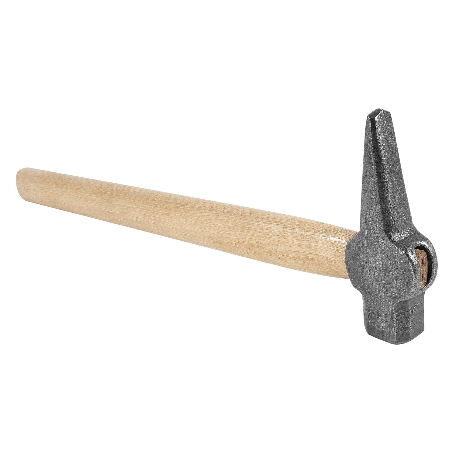 Martillo de herrero con ojales para herramientas superiores, se utiliza con un martillo de impacto, ideal para forjar en caliente