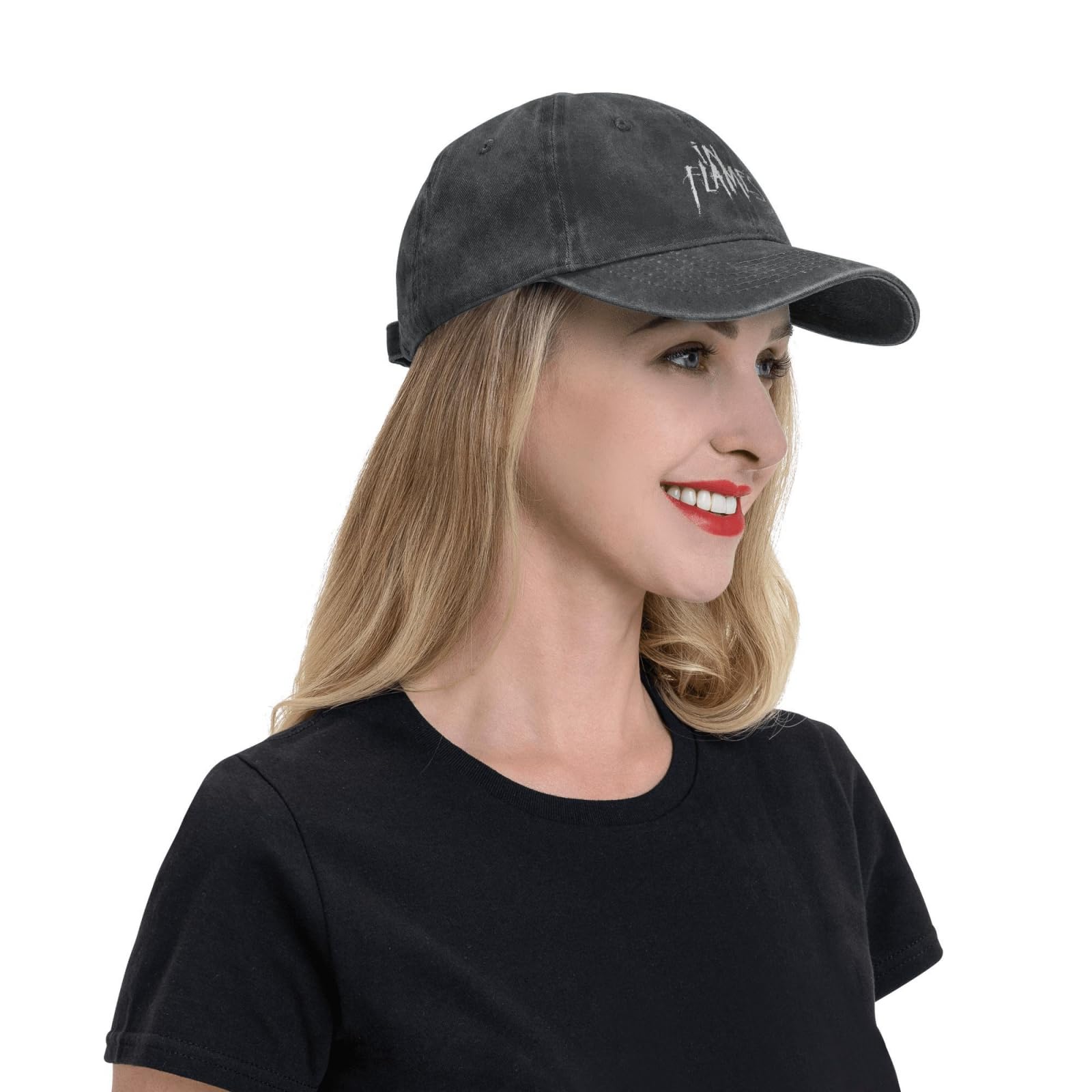 Cappello da Baseball Unisex in Fiamme Rock Metal Band Berretti Abiti Moda Snapback Cappello Regolabile Regali