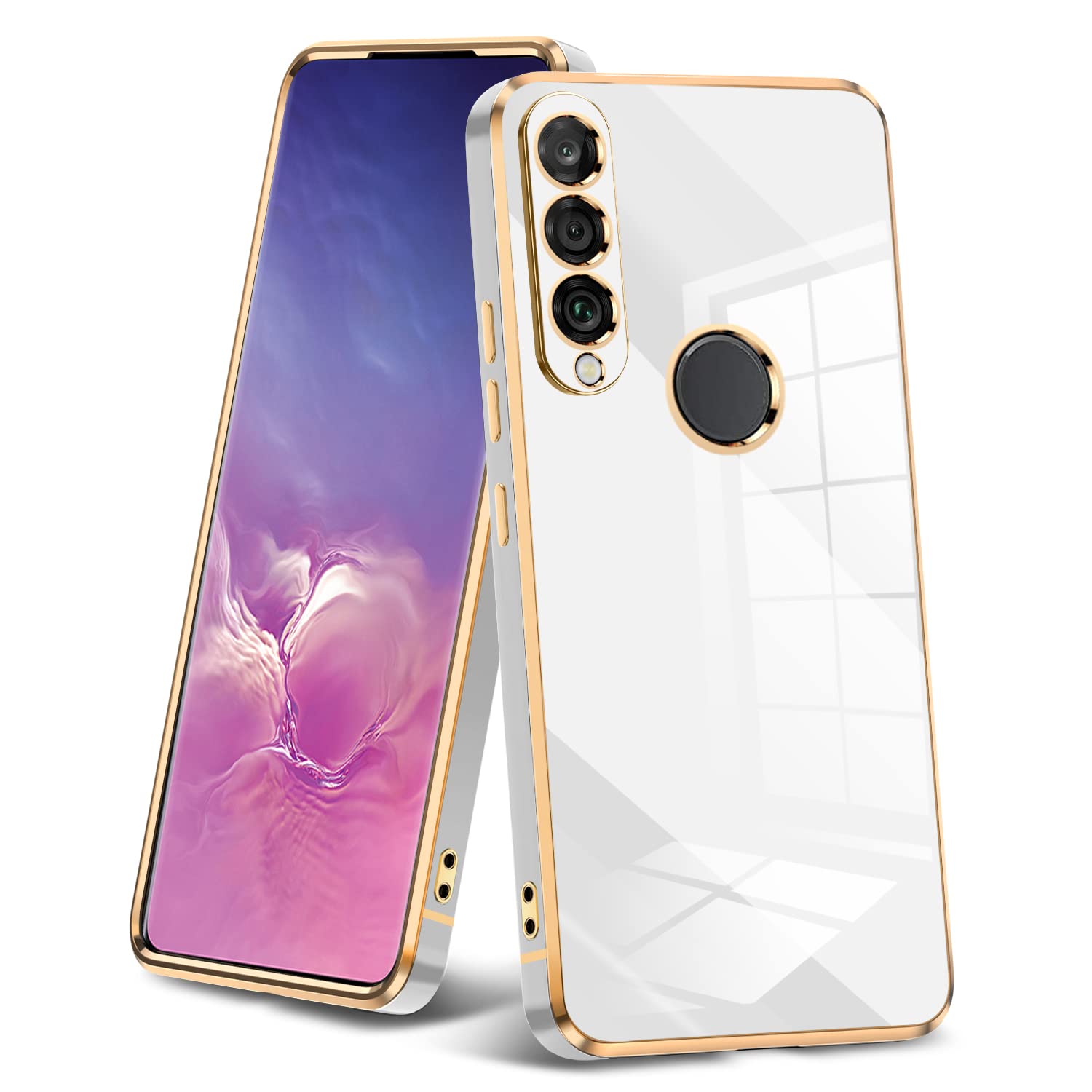 Amazon.co.jp: Huawei P30 lite ケース クリア 耐衝撃 TPU ケース  