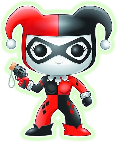Miniatura 3 de Funko POP Heroes Figura de vinilo que brilla en la oscuridad de Harley Quinn