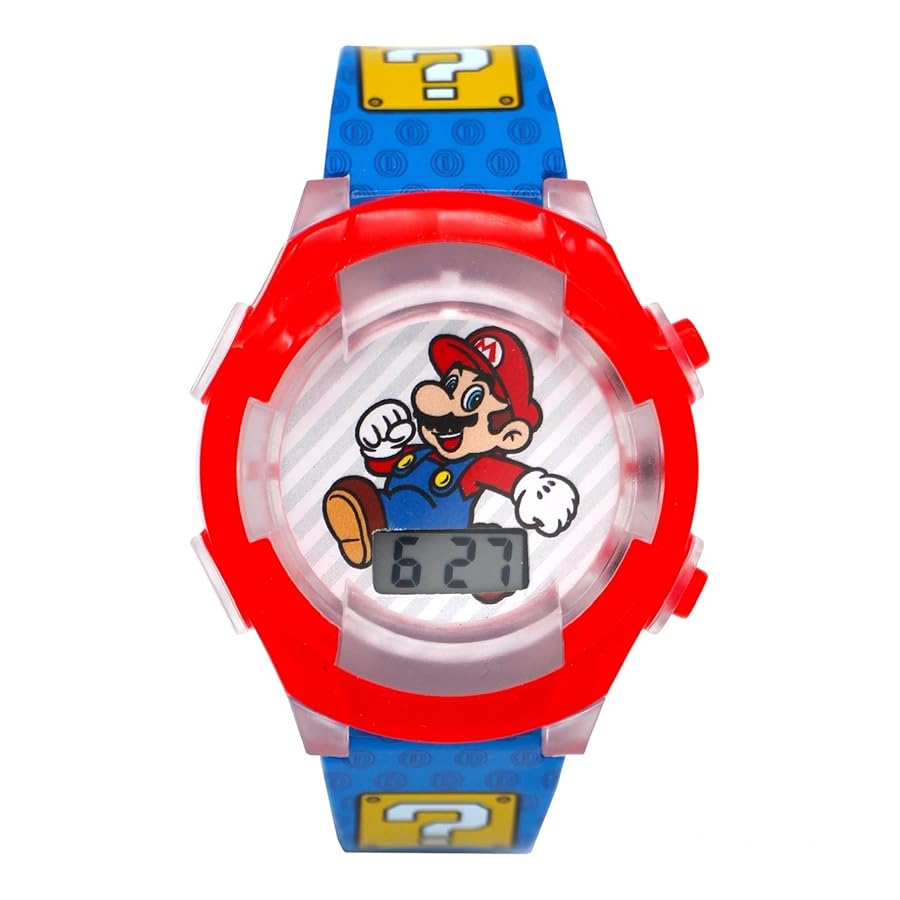 スーパーマリオカート FLIP TOP TALKING WATCH スーパーマリオカート FLIP TOP TALKING WATCH スーパーマリオ
