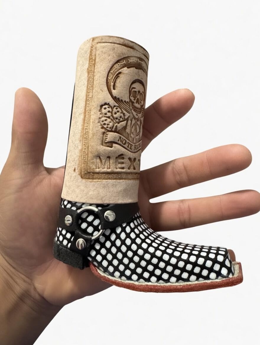 Vaso de chupito mexicano para botas de tequila, vasos de bota de vaquero (colores surtidos) (3, normal)
