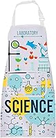 Vista 9 de CMNIM Delantal de técnico de laboratorio para regalos de asistente de tecnología de laboratorio de ciencia