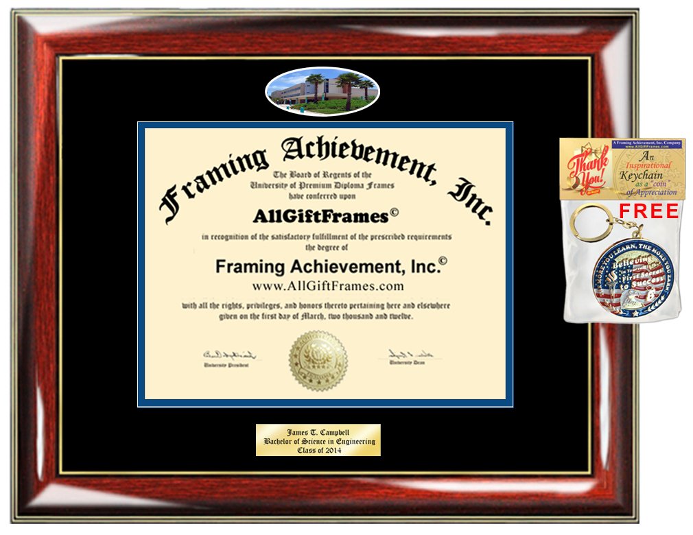 Diploma Frame TAMUCC Texas A&M University Corpus Christi Graduation Gift Idea Engraved Picture Frames Engraving Degree Certificate Him Her Nursing Business Engineering Education School