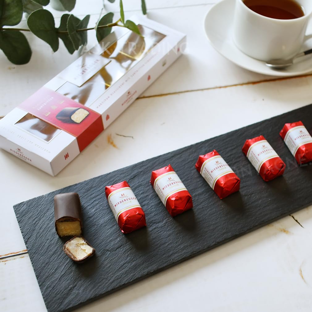 Amazon | NIEDEREGGER ニーダーエッガー チョコレートマジパン 8粒