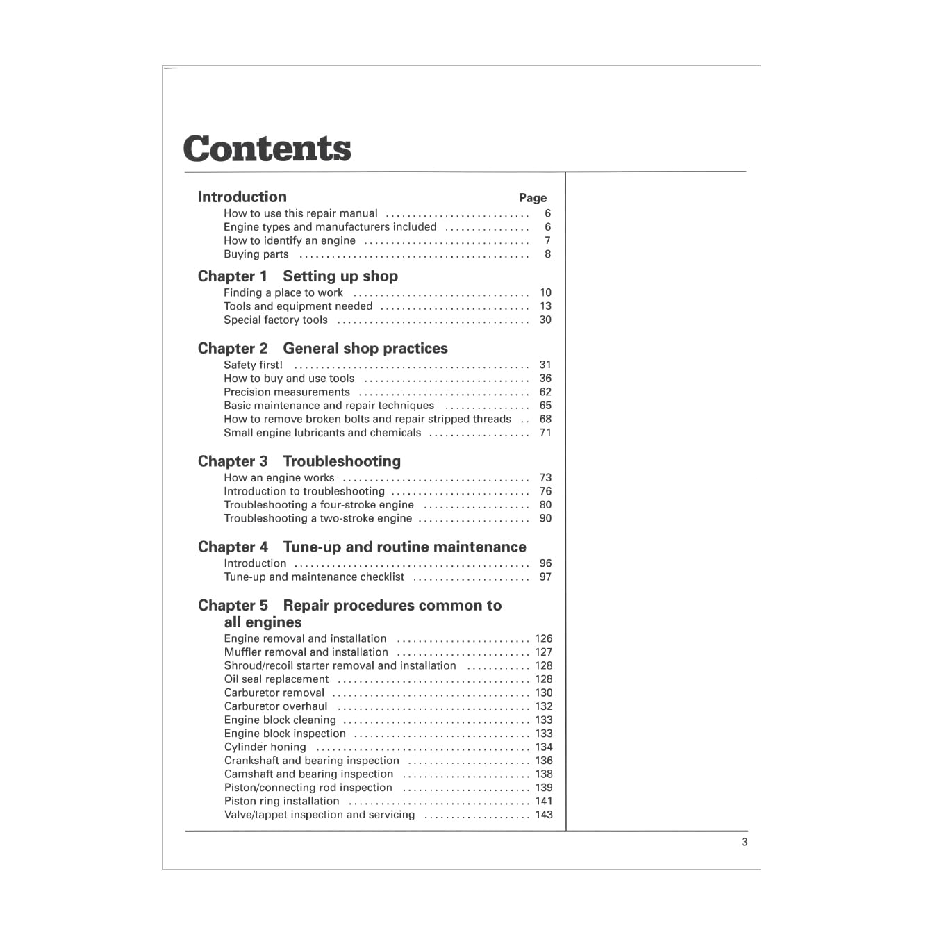 Small Engine Repair Haynes TECHBOOK for 5HP and Less — Amazon image 3