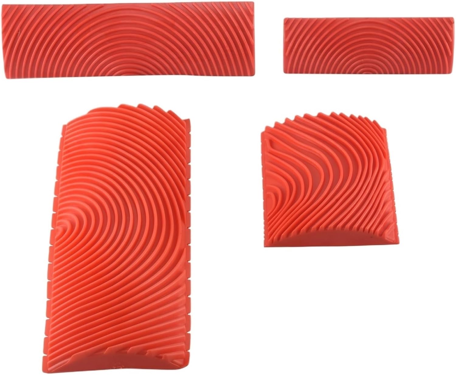 Wood Grain Tool for Painting 2set 4pcs/Set Wood Graining Tool Set Rubber Pattern Wall Paint Painting for Decoration