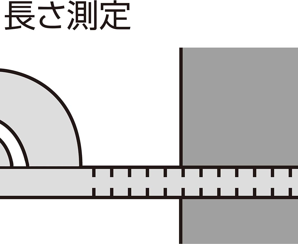 鬼澤　様 Amazon | シンワ測定(Shinwa Sokutei) プロトラクター No.101 62868