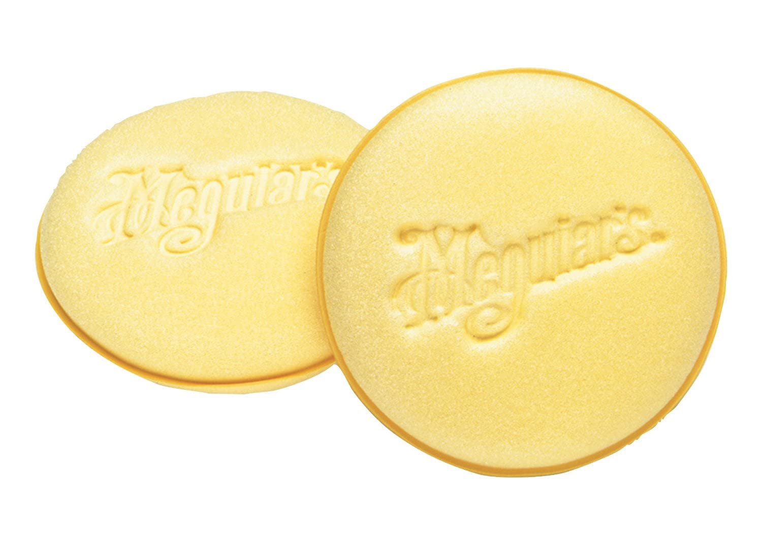 Meguiar's 4" Foam Applicator Pads, 4 Count - Ultra-Soft Hand Applicators with a Tight-Cell Foam Construction for a Smooth Application of Waxes, Polishes, Tire Dressing, Protectants and More, 4 Pack