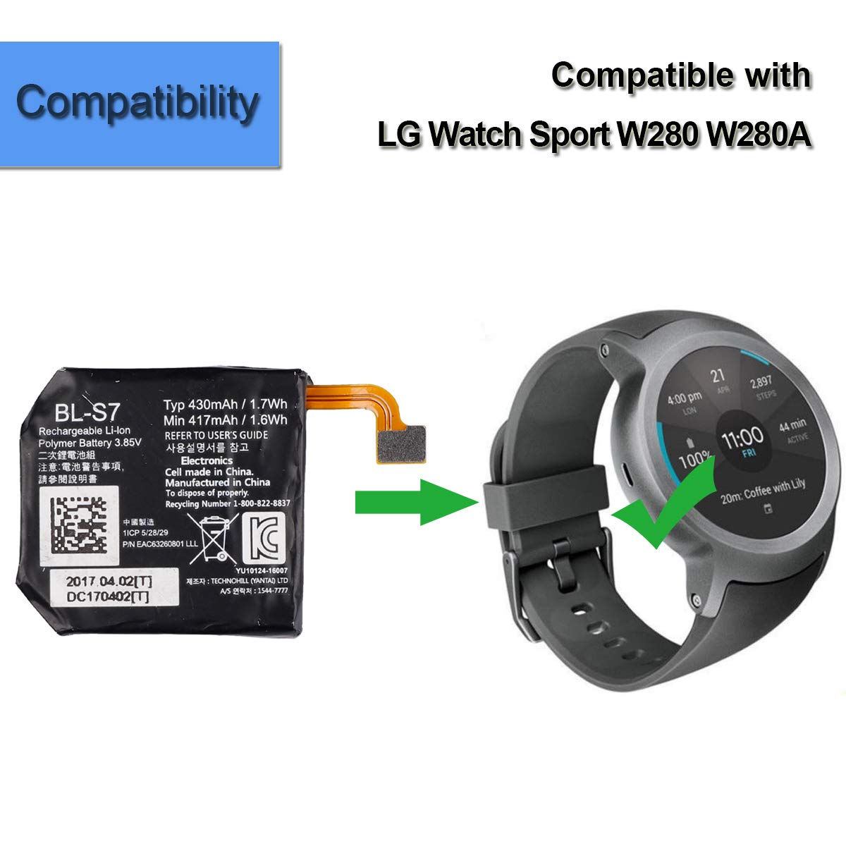LG Watch Sport W280 Dark Blue купить умные часы, сравнить цены в магазинах. LG  Watch Sport W280 Dark Blue - отзывы, фото, видеообзоры, описание и  характеристики | Vedroid.com