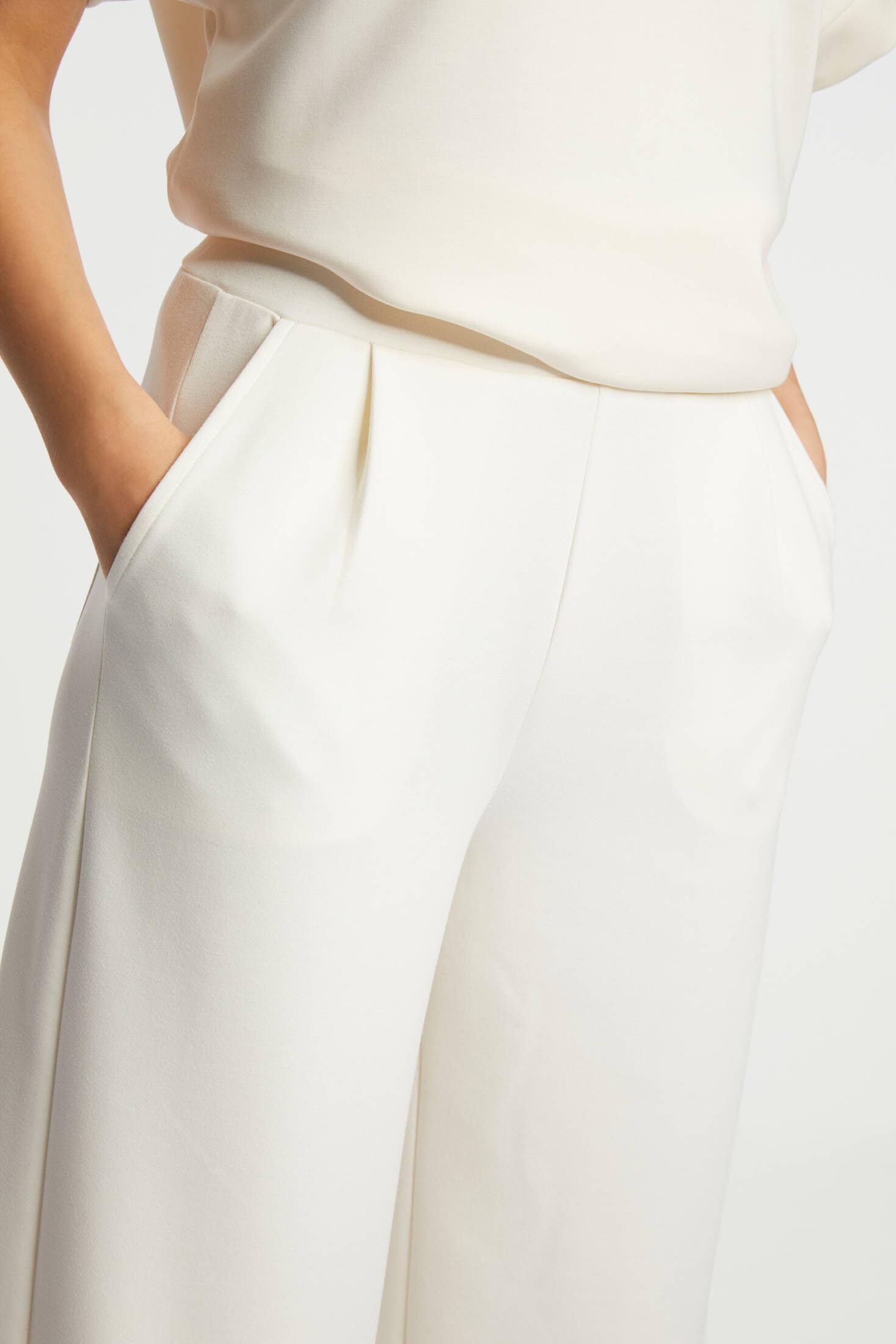 Rich & Royal Damen Culotte offwhite (20), M