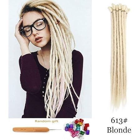 Blonde faux dreads Clearance