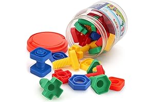Fine Motor Skills Toys and Nuts and Bolts Matching Game