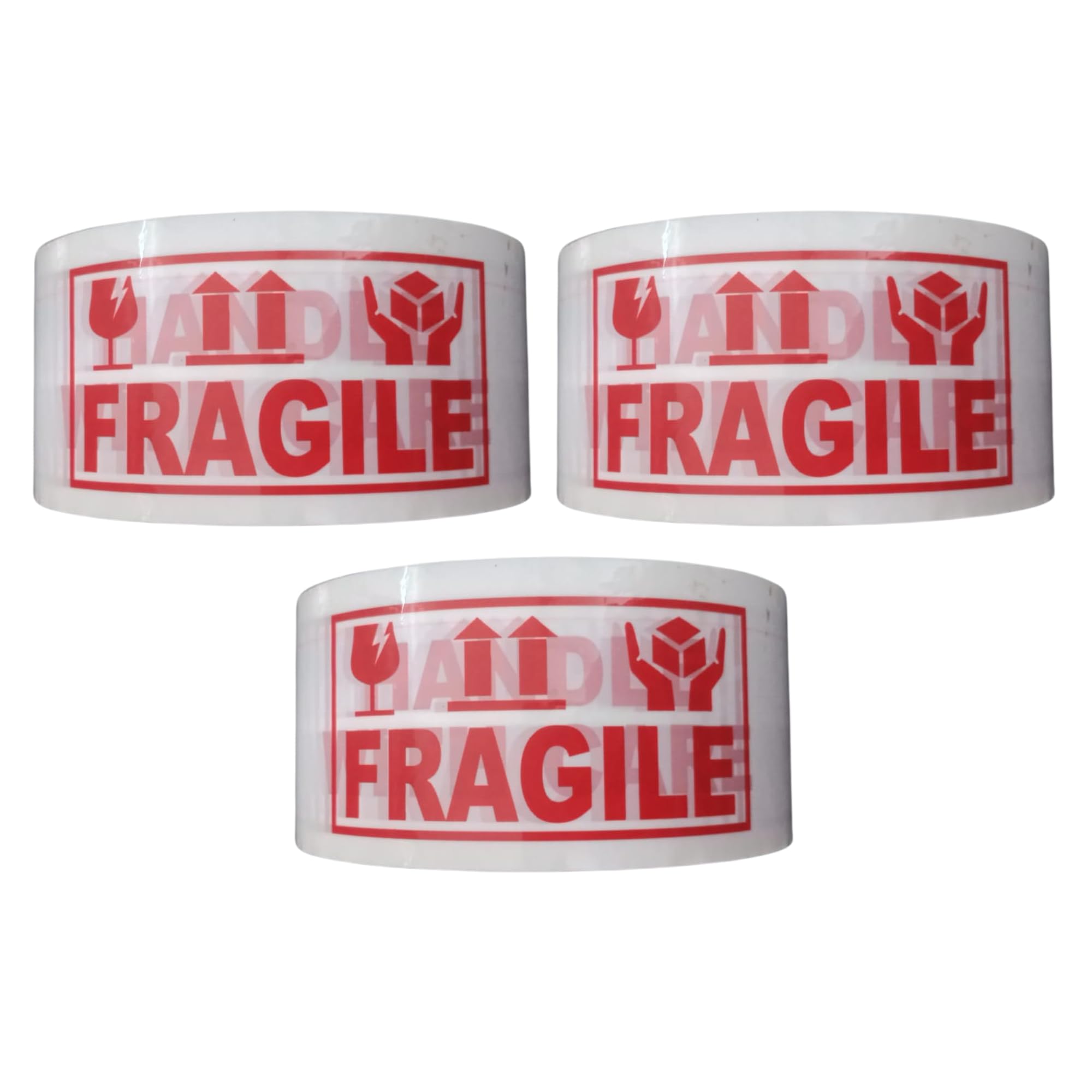 SINGHAL Handle with Care Fragile Tape Printed Tape Packaging Tape (3 Roll) 48mm X 65 Meter (B0CHYR2D1J) Amazon Price History, Amazon Price Tracker
