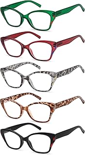 Eyekepper 5-pack Reading Glasses For Women Cateye Ladies Readers +2.75
