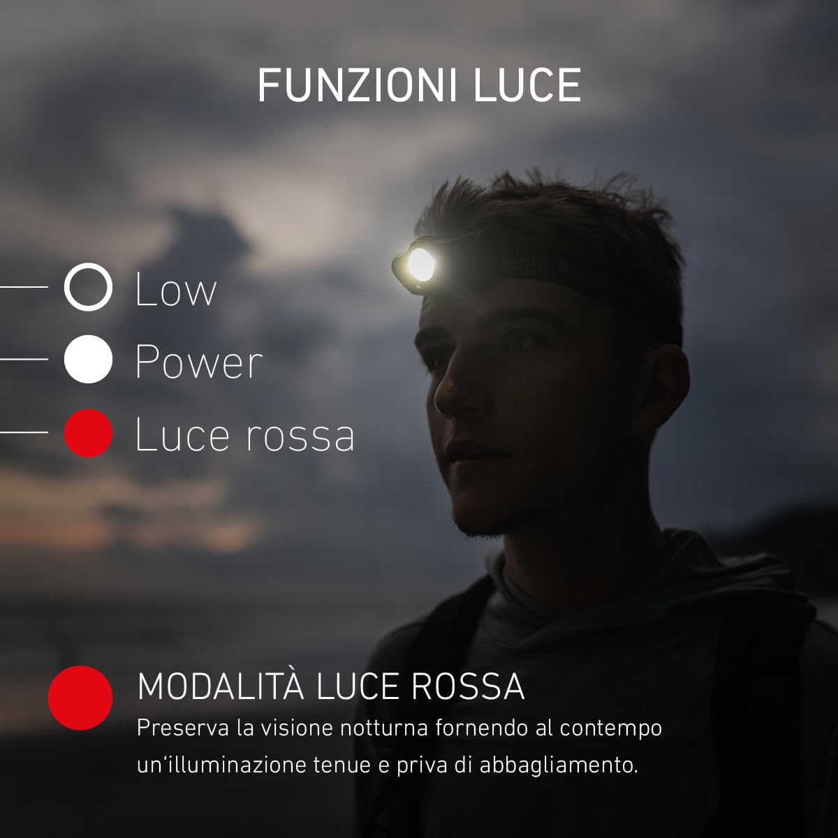 Ledlenser MH5 Torcia Frontale LED da Outdoor, Nera/Grigia, Ricaricabile con Batteria, 400 Lumen, autonomia Fino a 35 Ore, Luce Rossa, Possibile Uso con 1 Batteria AAA, clipmetallica