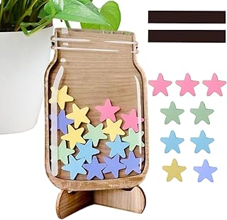 Reward Jar Magnetic, Cute Star Incentive Jar, Motivation Jar Kids Reward...