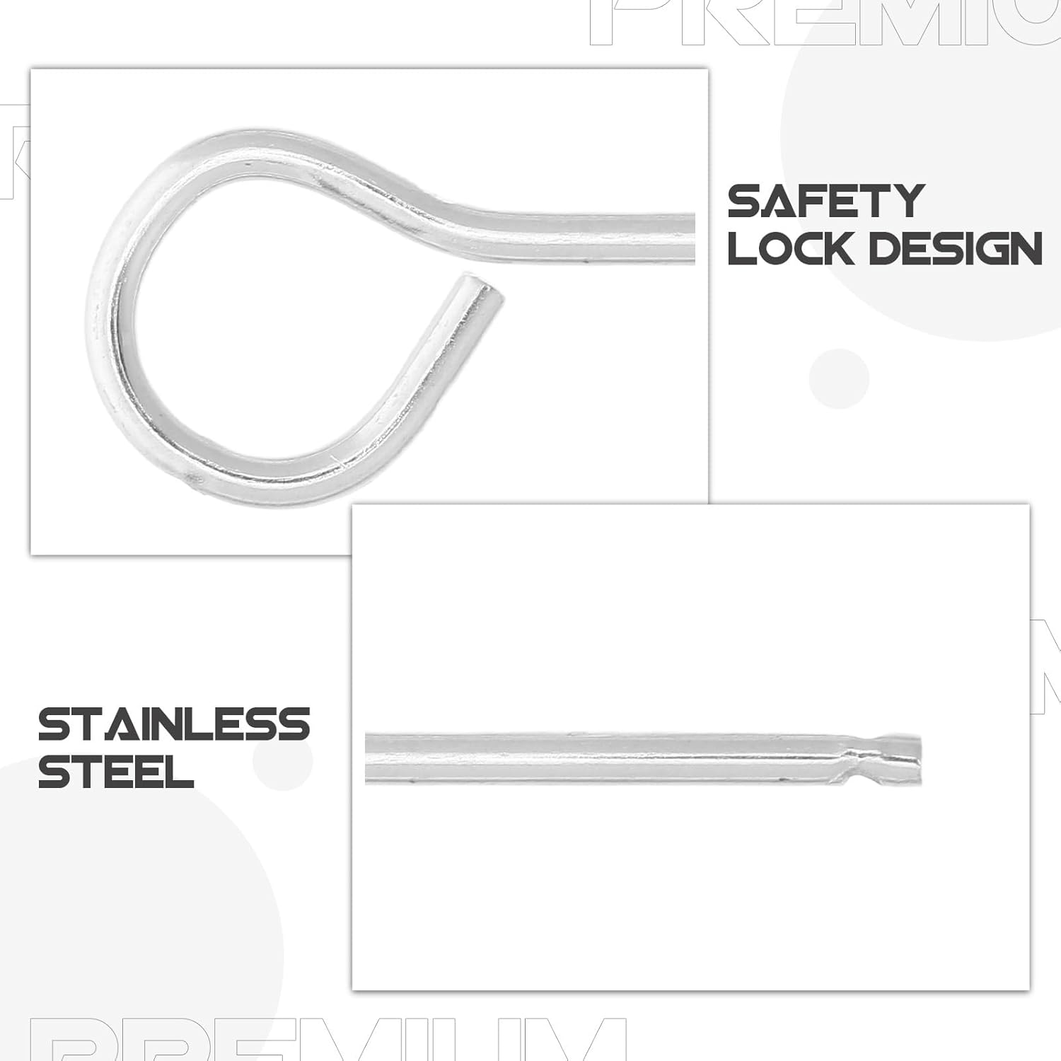 VALICLUD 100pcs Fire Extinguisher Lock Pins Replacement Pull Pins Fire Equipment Safety Accessories for Maintenance